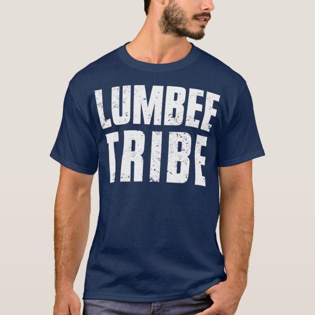 Camiseta Tribo Lumbee para Orgulhoso Americano Nativo de (Frente)