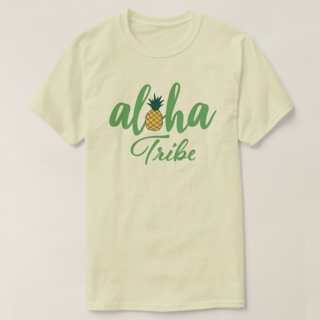 Camiseta Tribo Natural Aloha (Frente do Design)