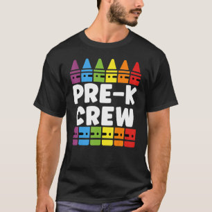 Camiseta Tribo Pré-K Da Tribo Da Tribo Pré-Escolar De Volta