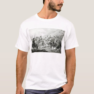 Camiseta Tribos diferentes de Cossacks do russo