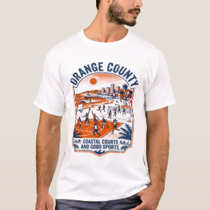 Camiseta Tribunais Costeiros e Grandes Esportes do Condado