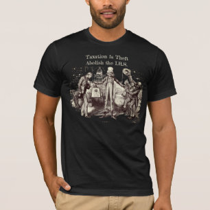 Camiseta Tributação é roubo, Abolição da R.S., Thomas Nast