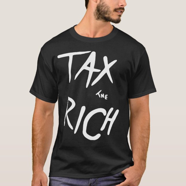 Camiseta Tributar os ricos (Frente)