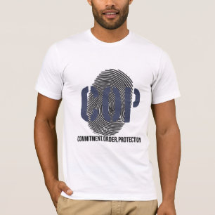 Camiseta Tribute T-Shirt - Compromisso. Ordem. Proteção