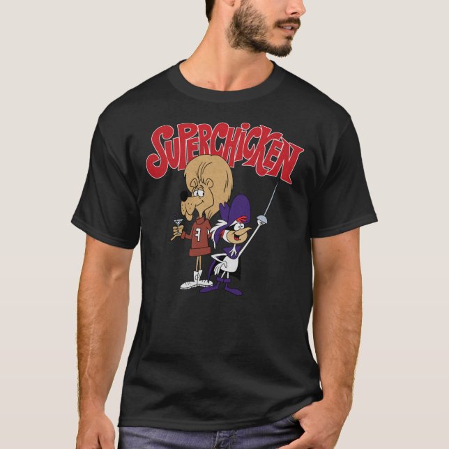 Camiseta Tribute to Jay Ward&x27;s Classic &quot;Super Chic (Frente)