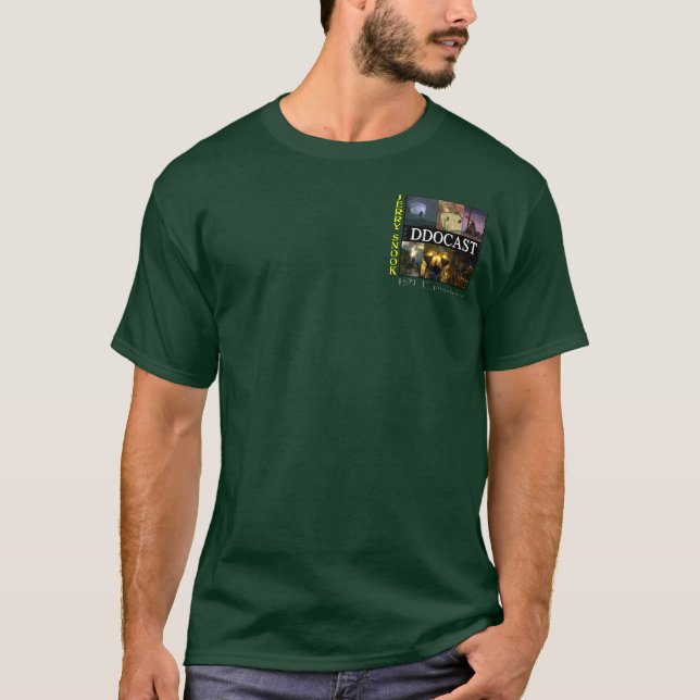 Camiseta Tributo de DDoCast Jerry Snook (Frente)