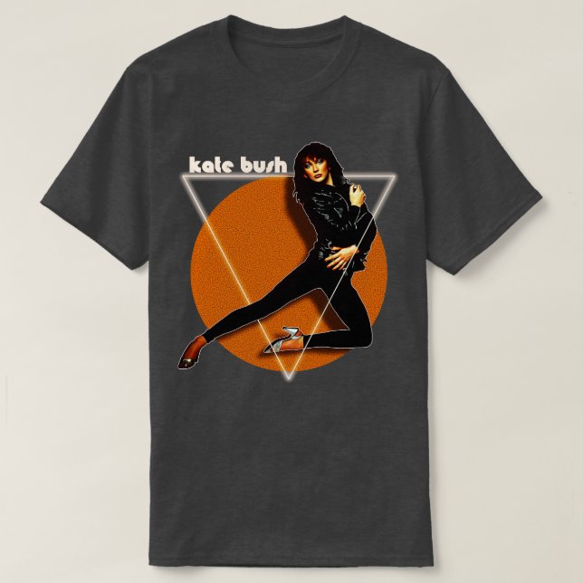 Camiseta Tributo do estilo Kate Bush 80s (Frente do Design)