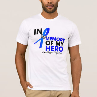 Camiseta Tributo do Histiocytosis na memória de meu herói