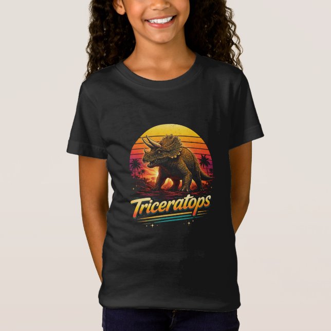 Camiseta Triceratops (Frente)