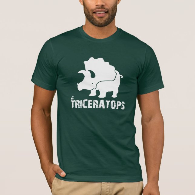 Camiseta Triceratops (Frente)
