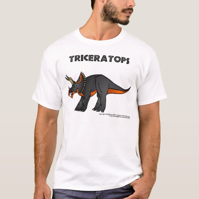 Camiseta Triceratops (Frente)