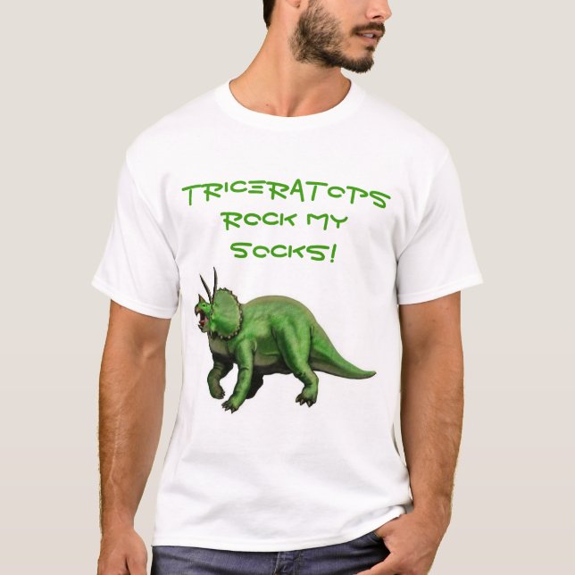 Camiseta Triceratops (Frente)