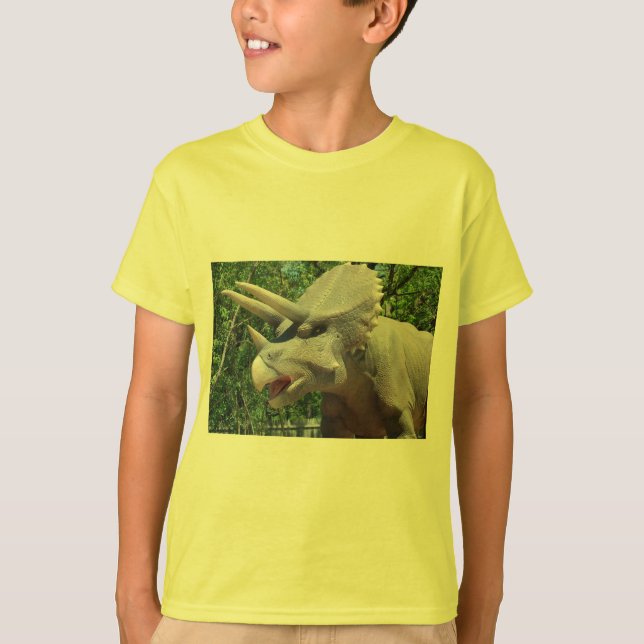 Camiseta Tricerátops Dinossauros (Frente)