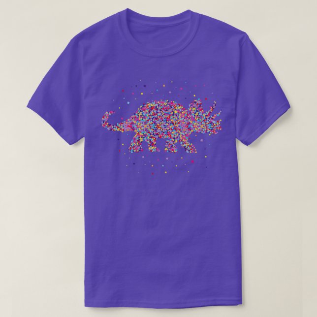 Camiseta Triceratops Herbivorus Dinosaur Dino (Frente do Design)