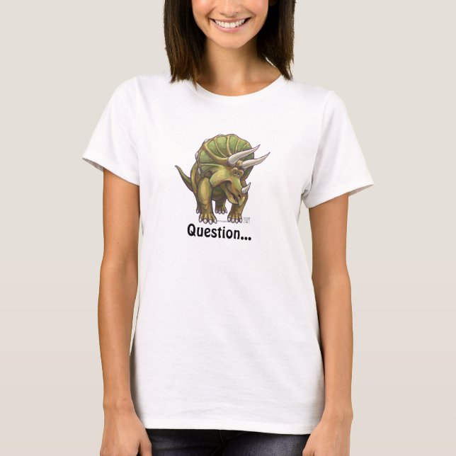 Camiseta Triceratops Presentes e Acessórios T-Shirt (Frente)