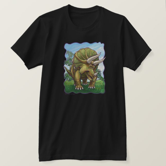 Camiseta Triceratops T-Shirts (Frente do Design)