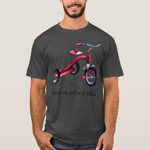 Camiseta Triciclo vermelho