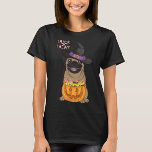 Camiseta Trick de Halloween ou Treat Classic T-Shirt 199