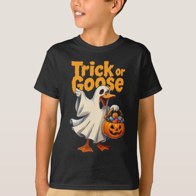 Camiseta Trick or Ganso Halloween Ganso (Frente)