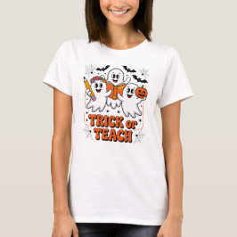 Camiseta Trick Or Teach Halloween Professor