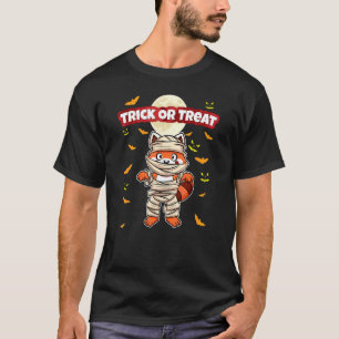 Camiseta Trick Or Treat Assustador Sinistro Monstro De Hall