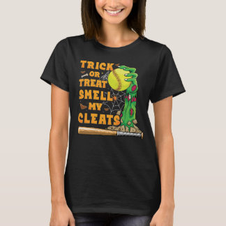 Camiseta Trick or Treat Cheire Meus Crachás Engraçado Softb
