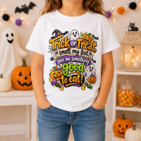 Trick or Treat Cheire Meus Pés Engraçado Halloween