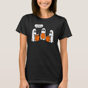 Camiseta Trick Or Treat Fácil Diy Halloween Fantasma Menino