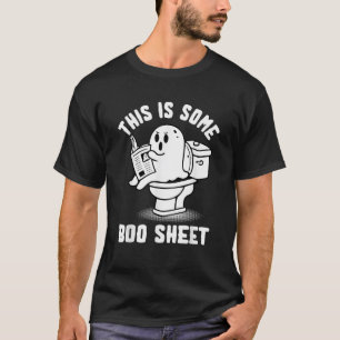 Camiseta Trick Or Treat Fantasma Assustador Isto É Alguma F