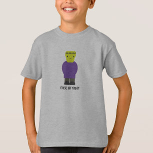 Camiseta Trick or Treat- Frankestein Bonito