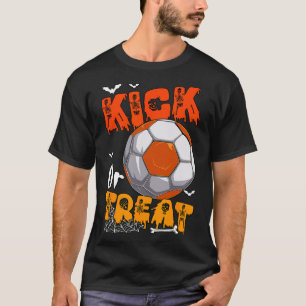 Camiseta Trick Or Treat Piada Divertida Chute Halloween Jog