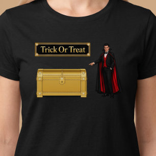 Camiseta Trick Or Treat Vampiro Halloween