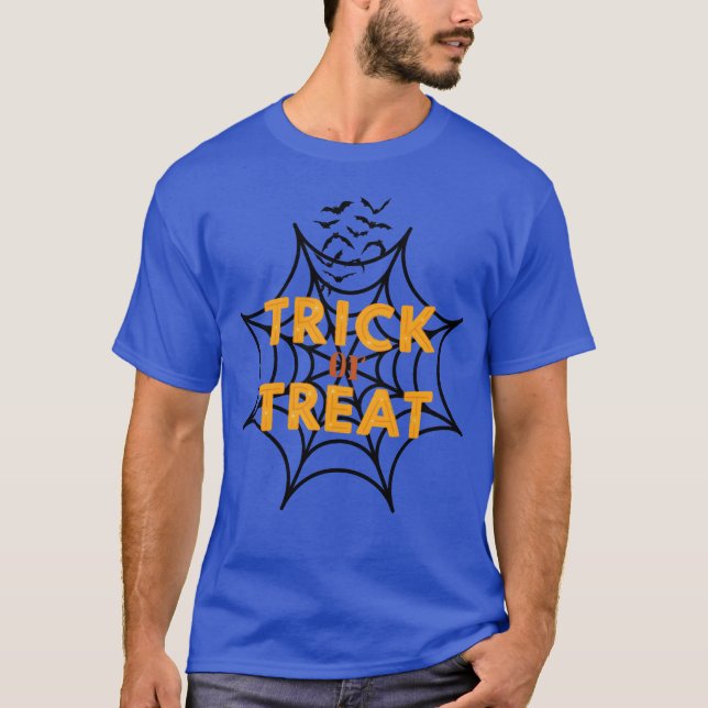 Camiseta TRICK ORREAT HALLOWEEN Vintage (Frente)