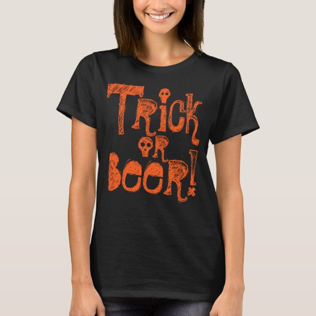 Camiseta Trick ou Beer Halloween (Frente)