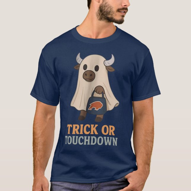 CAMISETA TRICK OU TOUCHDOWN (Frente)