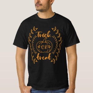 Camiseta Trick ou trata no quadro de plantas T-Shirt