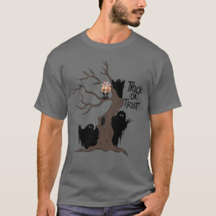 Camiseta Trick ou Tratar Fantasmas Spook