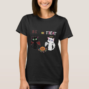 Camiseta Trick ou Tratar Kittens