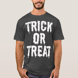 Camiseta Trick Ou Tratar Maldição Para O Halloween 6605