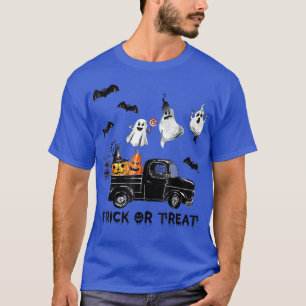 Camiseta Trick Ou Tratar O Monstro De Caminhão Halloween Gh
