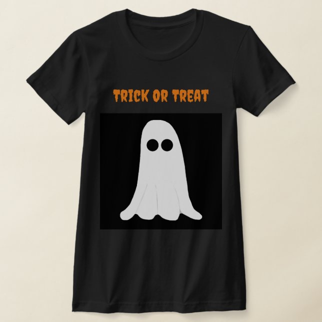 Camiseta Trick ou Tratar T-Shirt (Postura )