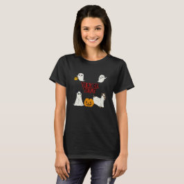 Camiseta Trick ou trate fantasmas do Halloween