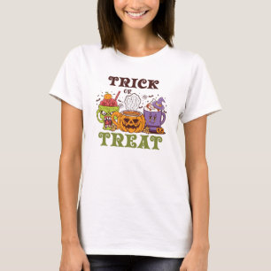 Camiseta Trick Ou Trate O Café
