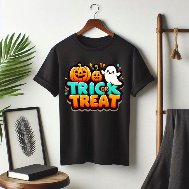 Camiseta Trick ou Treat T-shirt (Trick or Treat T-shirt )
