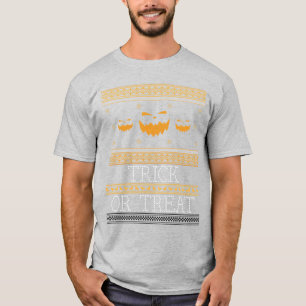 Camiseta Trick ou Treat Trio Halloween T Shirt