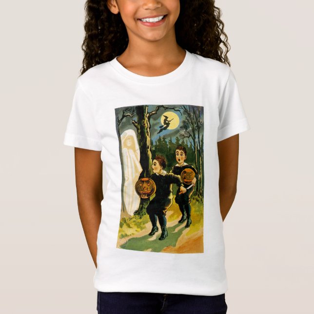 Camiseta Trick ou Treine o Halloween (Frente)