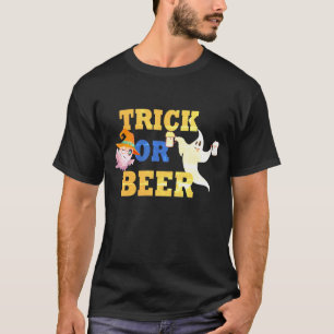 Camiseta Trick ou Treine Spot, Beer Lover Halloween