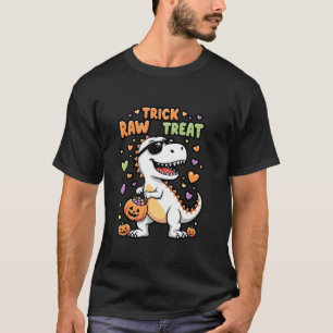 Camiseta Trick Rawr Tratat Tee Trex Di De Dia de as Bruxas