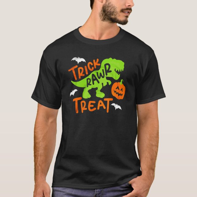 Camiseta Trick Rawr Treat  1 (Frente)