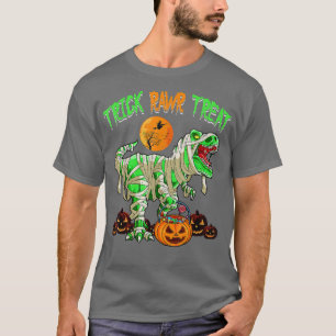 Camiseta Trick Rawr Treat Halloween Dinosaur Tre Boys Toddl